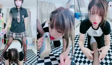 美离子×超美闺蜜双飞共演!口水羞辱淫语调教×乖乖女被迫舔全身 骚货小七强制深喉侍奉 精彩刺激不容错过!