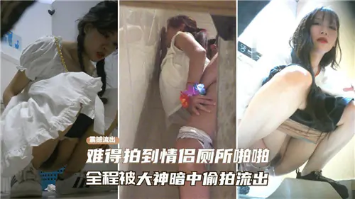 厕所野战全程曝光!大神偷拍情侣激战内射高清流出