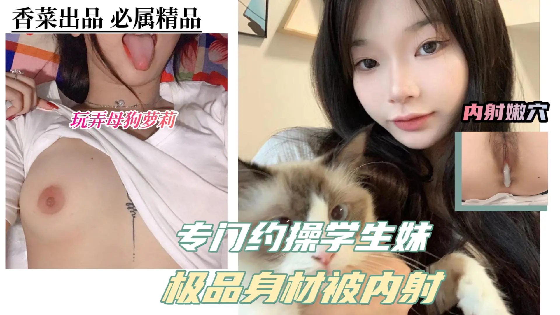 【玩弄母狗萝莉】大神专门约操学生妹!极品身材被内射!