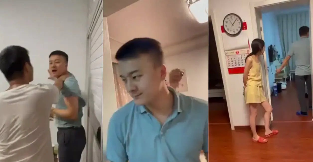 发现媳妇偷情不要慌,掏出手机录像起诉让她滚蛋