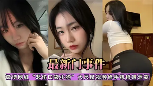 [独家] 网红悲伤口袋小狗 修手机惨遭泄露 骚浪贱全裸视频疯传